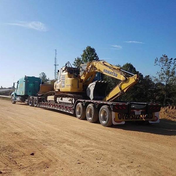 Hawkins Towing heavy equipment